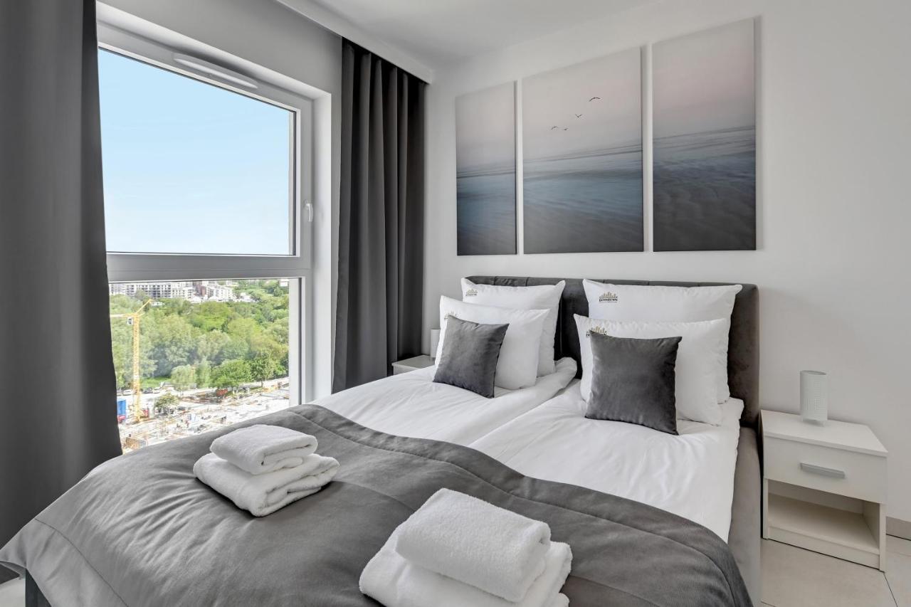 Sea View Letnica Tower & Sea View By Downtown Apartments Gdańsk Eksteriør bilde